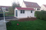 Garaje de madera (44 mm), 3.6x5.3 m, 20 m² customer 1