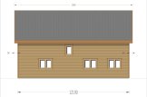 Casa de madera VERA S (44 mm + revestimiento), 126 m² specification 5