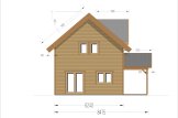 Casa de madera VERA S (44 mm + revestimiento), 126 m² specification 4