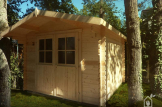 Caseta de jardín de madera PETER (34 mm), 3x3 m, 9 m² customer 1