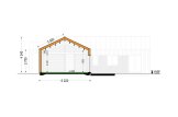 Casa prefabricada para vivir TESSA PV (Aislada PLUS, 44 mm + revestimiento), 130 m² specification 6
