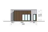 Casa prefabricada para vivir MALLY PV (Aislada PLUS, 44 mm + revestimiento), 70 m² specification 3