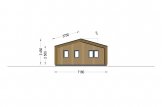 Casa de madera ROBERTA (44 mm + revestimiento), 96 m² specification 4