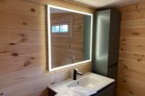 Caseta de madera habitable ALTURA (Aislada PLUS, 44+44 mm), 31 m² + 8 m² customer 2