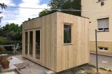 Oficina prefabricada de madera PREMIUM (Aislada, 34 mm + revestimiento), 4.1x2.4 m, 10 m² customer 3