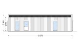 Casa prefabricada para vivir KAYA 3 PV S (44 mm + revestimiento), 70 m² specification 4