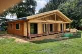 Casa de madera para vivir RIVIERA (Aislada PLUS, 44+44 mm), 100 m² + 20 m² porche customer 3