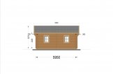 Casa de madera FILL S (34+34 mm), 60 m² specification 5