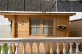 Caseta de jardín de madera DREUX (44 mm), 4x3 m, 12 m² customer 3