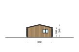 Casa de madera SELENE (44 mm + revestimiento), 54 m² specification 3
