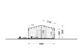 Casa de madera SELENE (44 mm + revestimiento), 54 m² specification 6