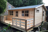 Casa de madera para jardín ALTURA (44 mm), 31 m² customer 1