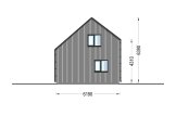 Casa de madera para vivir SELIA RV (Aislada PLUS, 44 mm + revestimiento), 44 m² specification 5