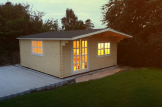 Caseta de madera WISSOUS (34 mm), 5x5 m, 25 m² customer 3