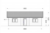Casa de madera GRETA (44 mm), 54 m² specification 2