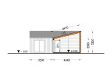Casa de madera para vivir GINNY (Aislada, 34 mm + revestimiento), 49 m² specification 6