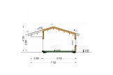 Casa prefabricada para vivir HOLLAND PV (Aislada PLUS, 44 mm + revestimiento), 116 m² specification 9
