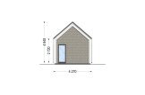 Casa prefabricada para vivir ADALINE PV (Aislada PLUS, 44 mm + revestimiento), 42 m² specification 5