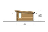 Caseta de jardín de madera ESSEX (34 mm), 5x4 m, 18 m² specification 5