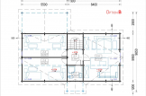 Casa de madera para vivir VERA (44+44 mm, aislada PLUS), 132 m² specification 3