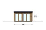 Sauna de exterior SERENE (34 mm + revestimiento), 4.5x2.5 m, 5 m² specification 2