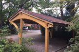 Cochera de madera doble CORA DUO, 5.9x5.9 m, 35 m² customer 1