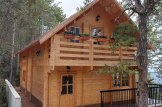 Casa de madera para vivir LANGON (Aislada PLUS, 44+44 mm), 95 m² customer 1