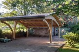 Cochera de madera doble CORA DUO, 5.9x5.9 m, 35 m² customer 2
