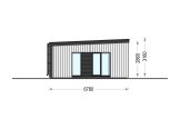 Casa prefabricada para vivir CARLA PV (Aislada PLUS, 44 mm + revestimiento), 66 m² specification 3