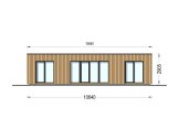 Casa de madera prefabricada PREMIUM S (Aislada, 34 mm + revestimiento), 10.5x4.5 m, 47 m² specification 2