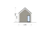 Casa prefabricada para vivir ADALINE PV (Aislada PLUS, 44 mm + revestimiento), 42 m² specification 3