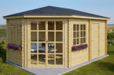 Caseta de jardín de madera KIM (44 mm), 5x3 m, 15 m² customer 1
