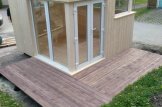 Oficina prefabricada de madera PREMIUM L (34 mm + revestimiento), 3x3 m, 9 m² customer 3