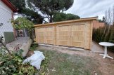 Garaje de madera doble ALTERNATIVE (44 mm), 6x6 m, 36 m² customer 2