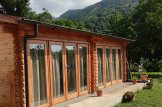 Casa de madera para jardín MARINA (Aislada PLUS, 44+44 mm), 8x6 m, 48 m² customer 2