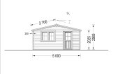 Caseta de jardín de madera DREUX S (34 mm), 5x4 m, 20 m² specification 2