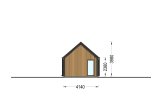 Casa de madera ADALINE (34 mm + revestimiento), 50 m² specification 3
