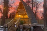 Caseta de jardín de madera con altillo TIPI (44 mm), 4.5x7 m, 23 m² +14 m² customer 1