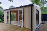 Oficina prefabricada de madera EMMY (Aislada, 34 mm + revestimiento), 3x3 m, 9 m² customer 2