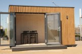 Oficina prefabricada de madera PREMIUM (Aislada, paneles SIP), 4.1x2.4 m, 10 m² customer 1