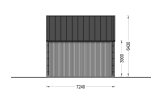 Casa de madera para vivir ALINA RV (Aislada PLUS, 44 mm + revestimiento), 46 m² specification 4