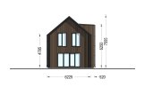 Casa prefabricada para vivir INGRID PV (Aislada PLUS, 44 mm + revestimiento), 137 m² specification 4