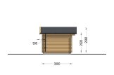 Caseta de jardín de madera WISSOUS (34 mm), 5x3 m, 15 m² specification 3
