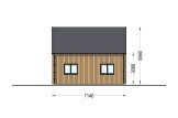 Casa de madera ALINA (34 mm + revestimiento), 46 m² specification 6