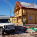 Casa de madera de Pineca frente al duro clima de Mongolia