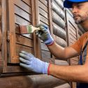 Impregnación y pintura de casas de madera