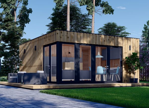 Casa de jardín PREMIUM (Aislada, paneles SIP), 6x5 m, 30 m² avp.ui.product_images.thumbnail 1