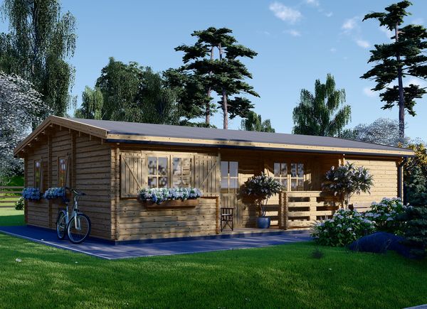 Casa de madera UZES (66 mm), 70 m² avp.ui.product_images.thumbnail 1