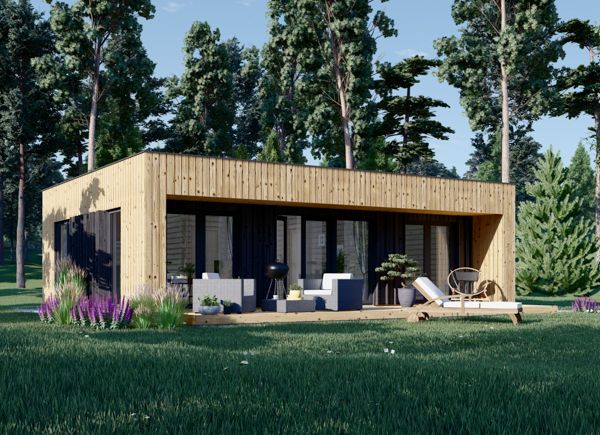 Las casas prefabricadas con diseño de cabaña para vivir siempre de  vacaciones