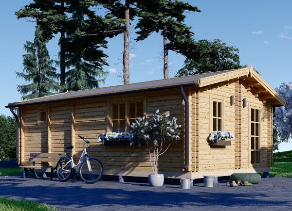 Casa de madera ARGO M-N S (44+44 mm), 5x9 m, 35 m² avp.ui.product_images.thumbnail 1